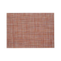 Chilewich Mini Basketweave in Cinnamon, rectangle on a white background