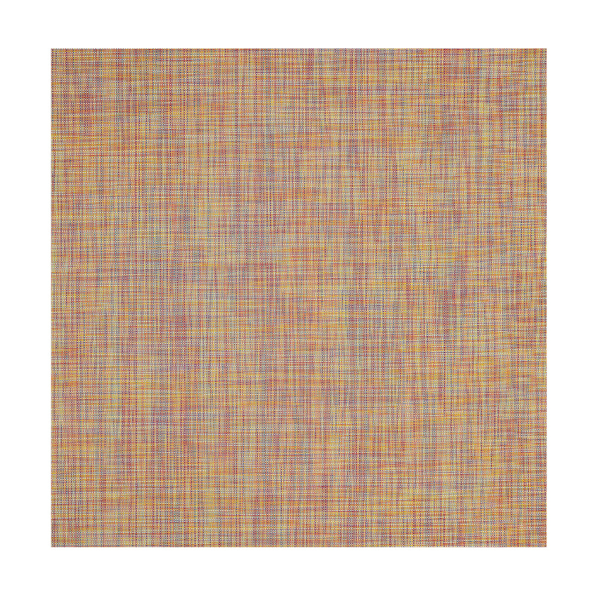 Mini Basketweave / Confetti woven floor mat by Chilewich, studio view