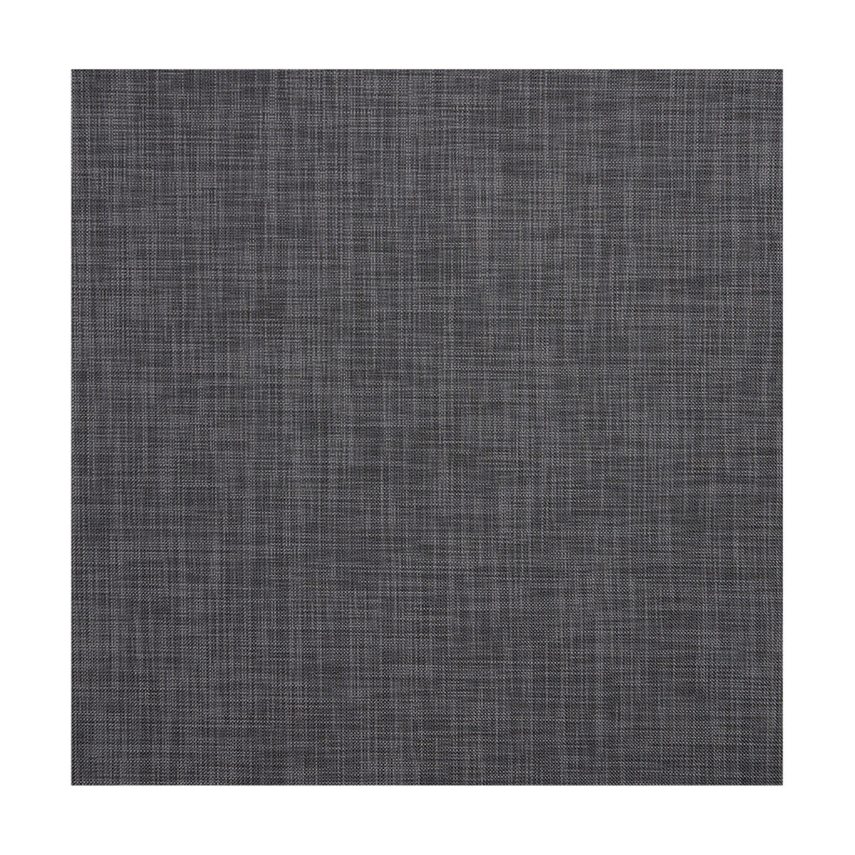 Mini Basketweave / Cool Grey woven floor mat by Chilewich, studio view