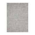 Mini Basketweave / Gravel woven floor mat by Chilewich, studio view