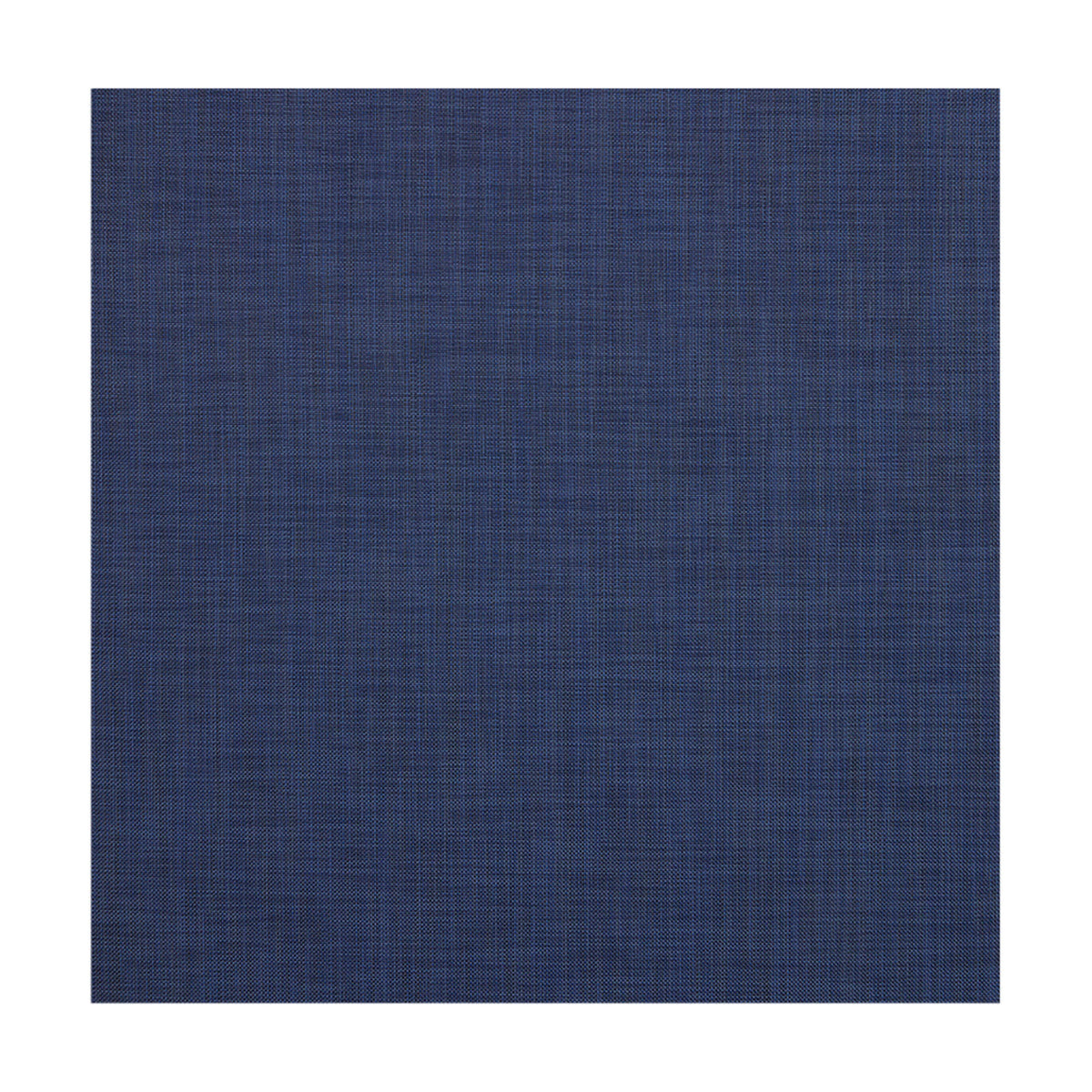 Mini Basketweave / Indigo woven floor mat by Chilewich, studio view