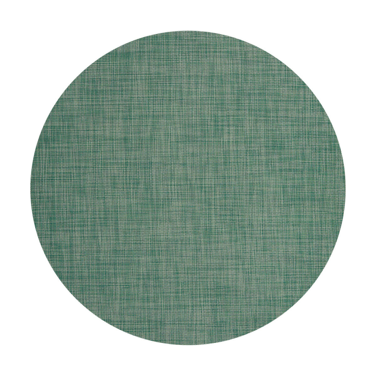 Mini Basketweave / Ivy woven floor mat by Chilewich, studio view