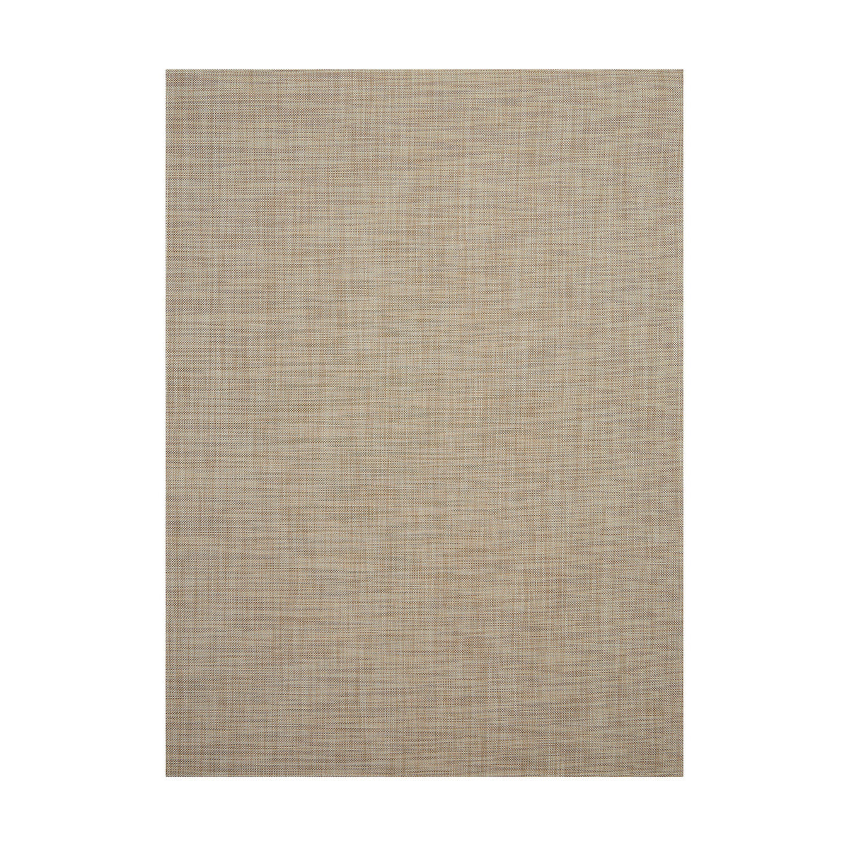 Mini Basketweave / Linen woven floor mat by Chilewich, studio view