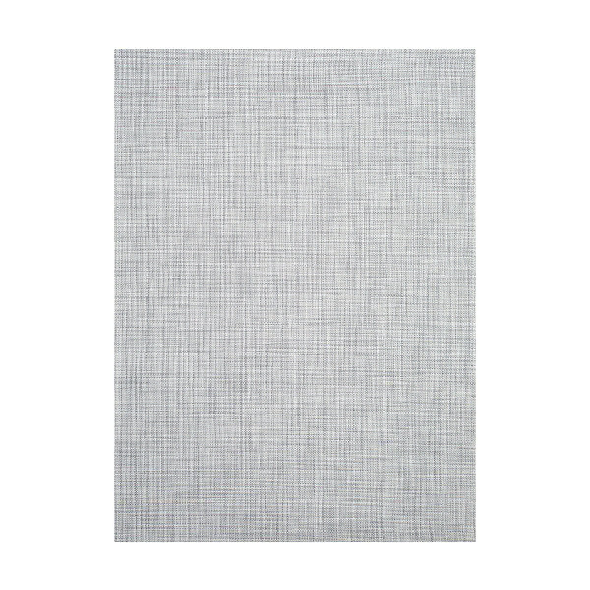 Mini Basketweave / Mist woven floor mat by Chilewich, studio view