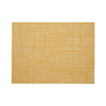 Chilewich Mini Basketweave in Ochre, rectangle on a white background