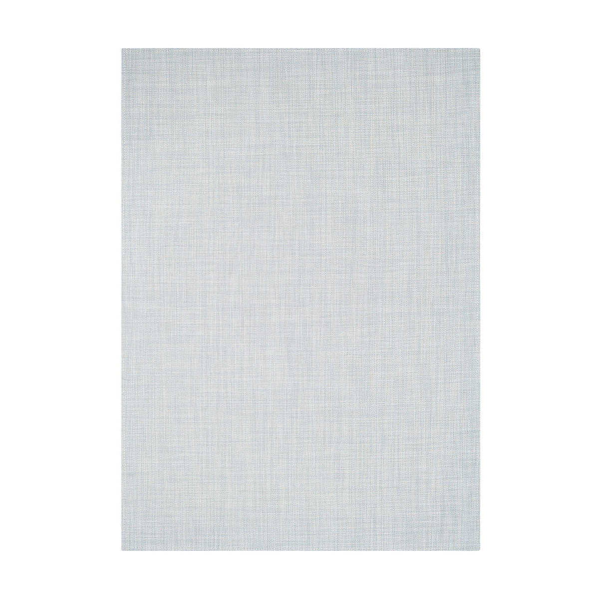 Mini Basketweave / Sky woven floor mat by Chilewich, studio view
