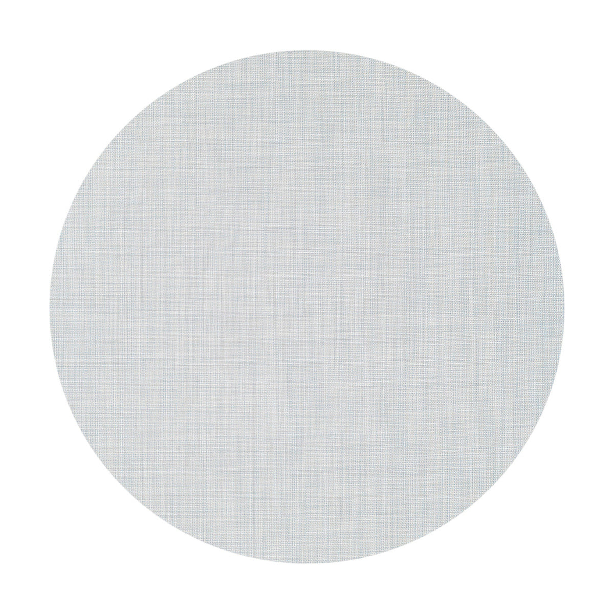 Mini Basketweave / Sky woven floor mat by Chilewich, studio view
