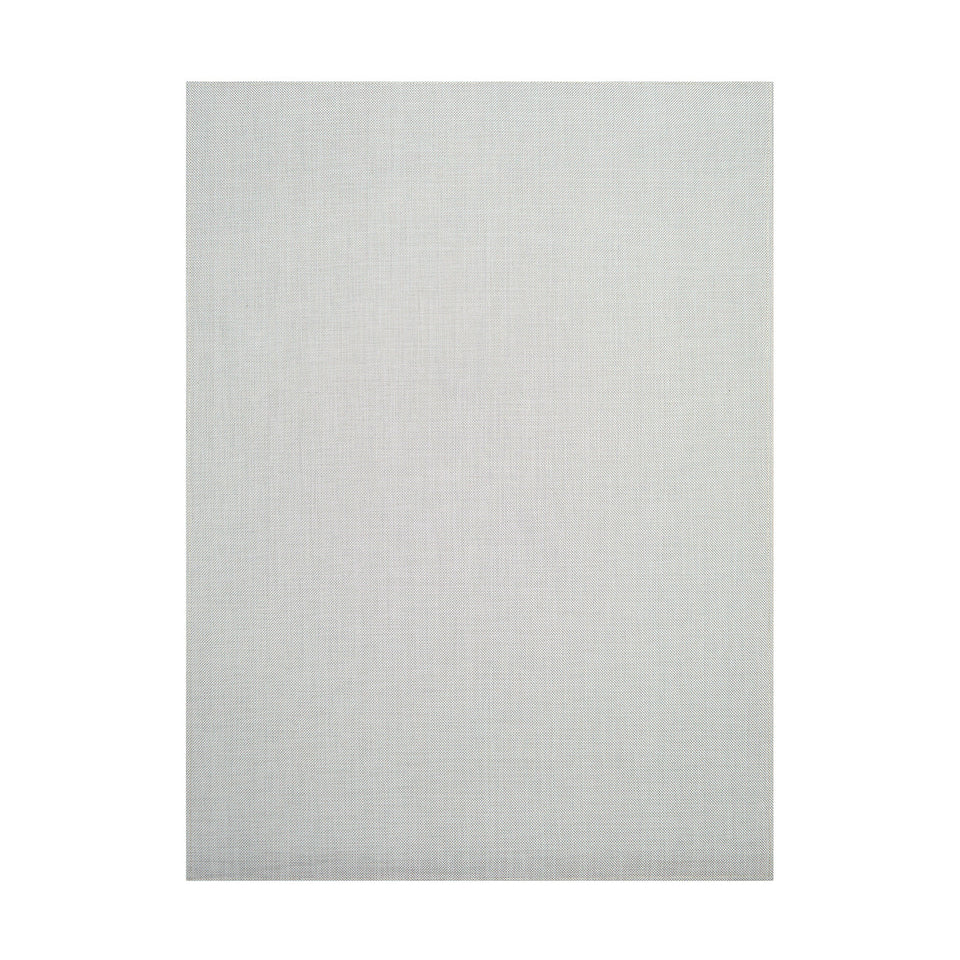 Mini Basketweave / White woven floor mat by Chilewich, studio view