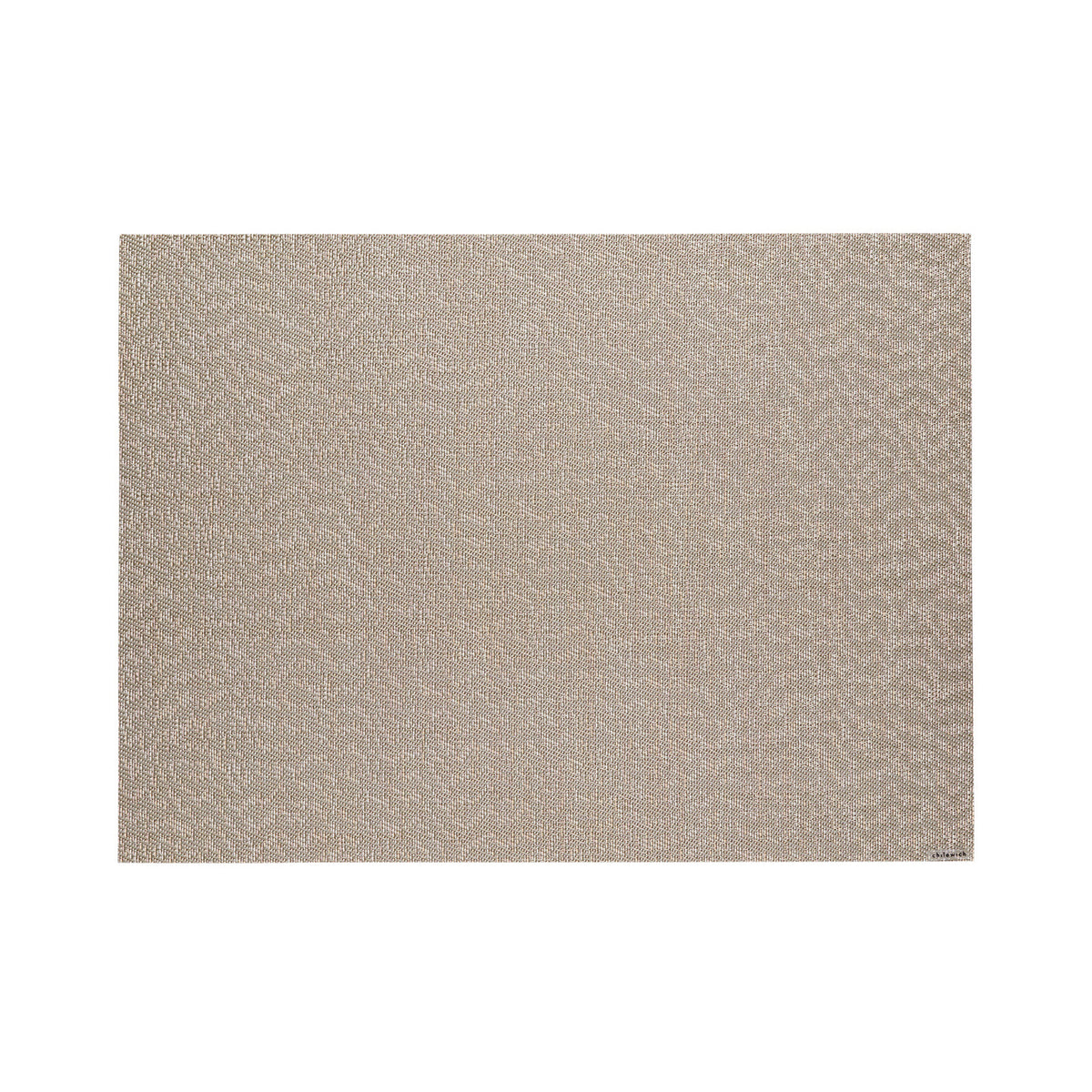Chilewich Moiré in Mica, rectangle on a white background