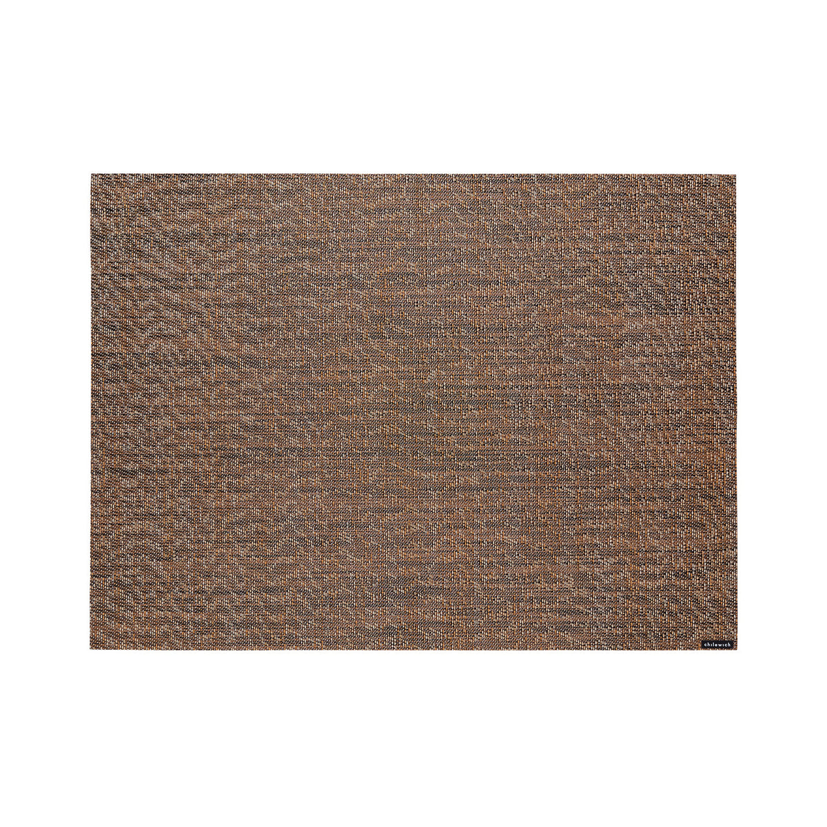 Chilewich Moiré in Mocha, rectangle on a white background