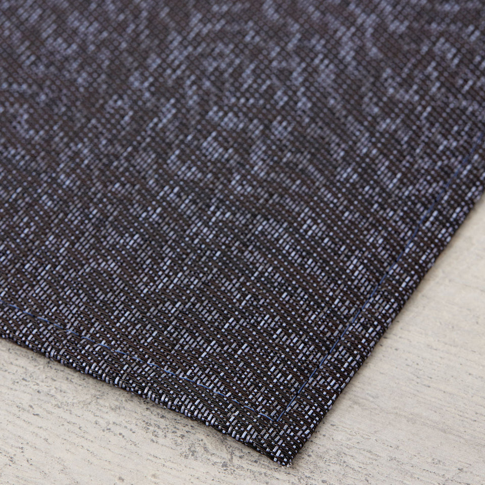 Moiré / Zephyr woven floor mat by Chilewich, interior setting