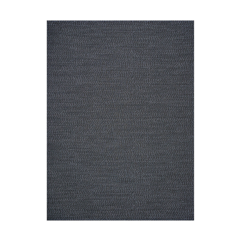 Moiré / Zephyr woven floor mat by Chilewich, studio view