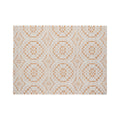 Chilewich Overshot in Butterscotch, rectangle on a white background