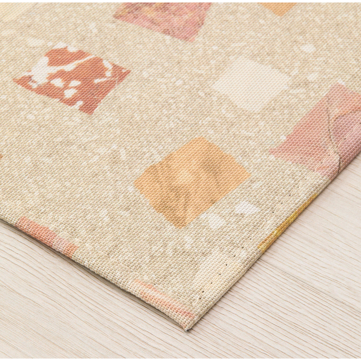 Pietra / Desert woven floor mat by Chilewich, interior setting
