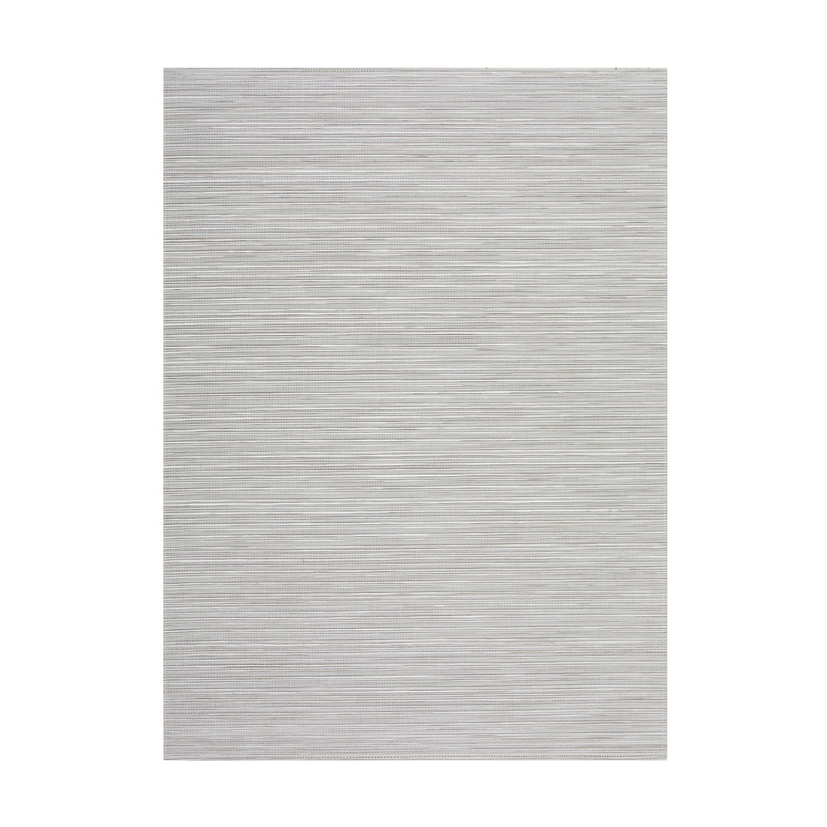 Rib Weave / Birch woven floor mat by Chilewich, studio view