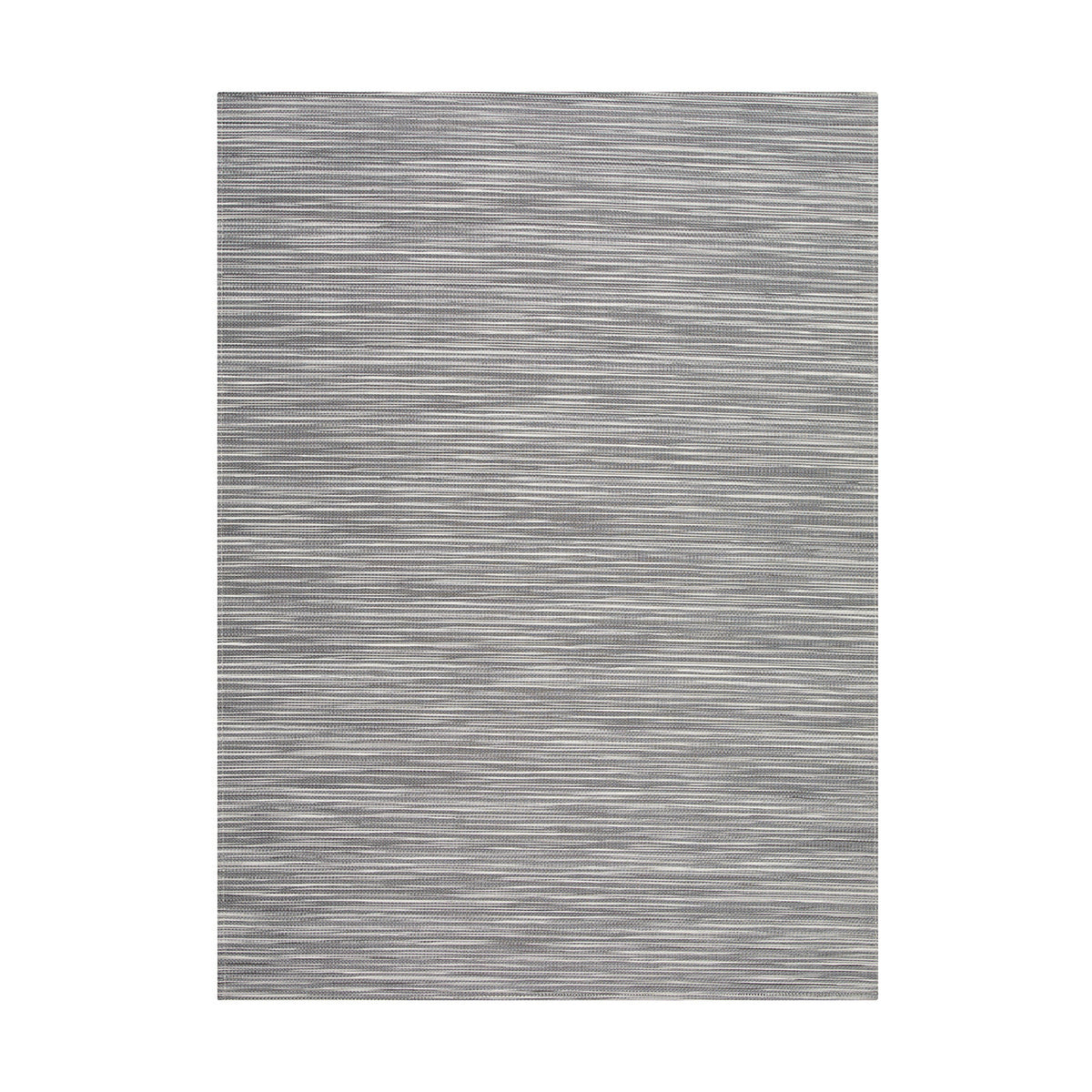 Rib Weave / Pearl woven floor mat by Chilewich, studio view