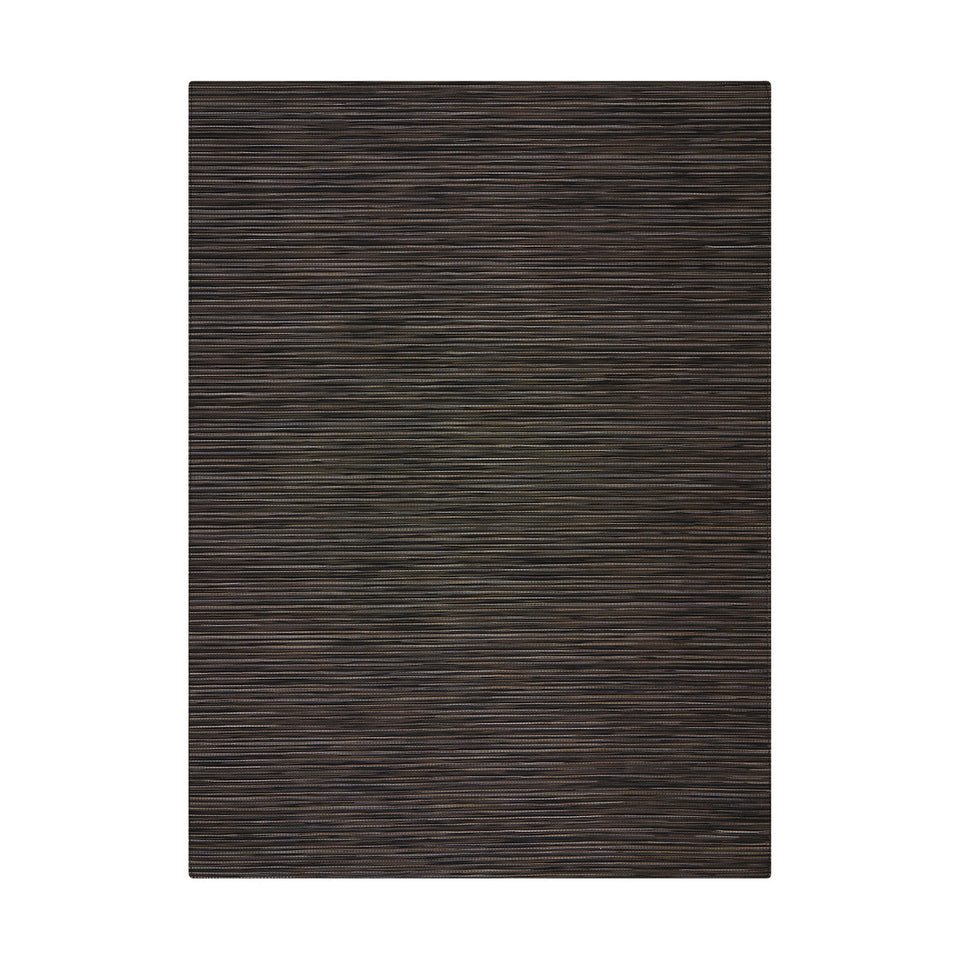 Rib Weave / Tiger Eye woven floor mat by Chilewich, studio view
