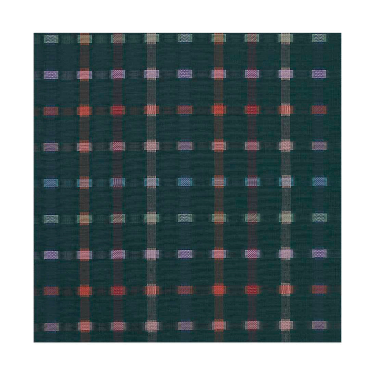 Sampler / Fir woven floor mat by Chilewich, studio view