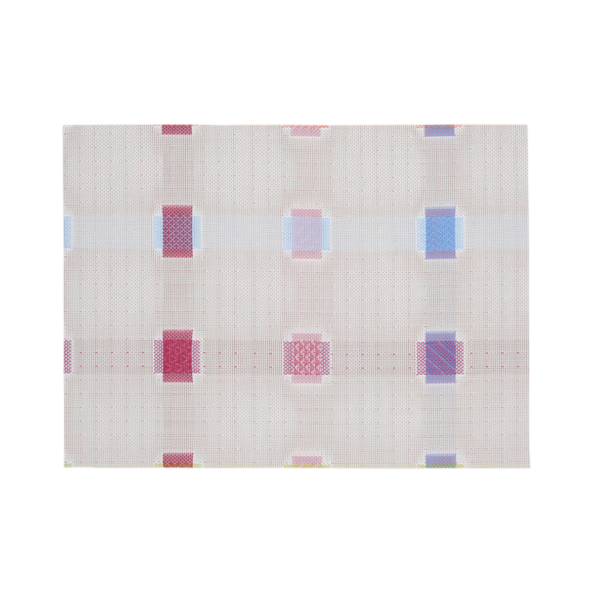 Chilewich Sampler in Multi, rectangle on a white background