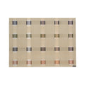 Chilewich Sampler in Wheat, rectangle on a white background