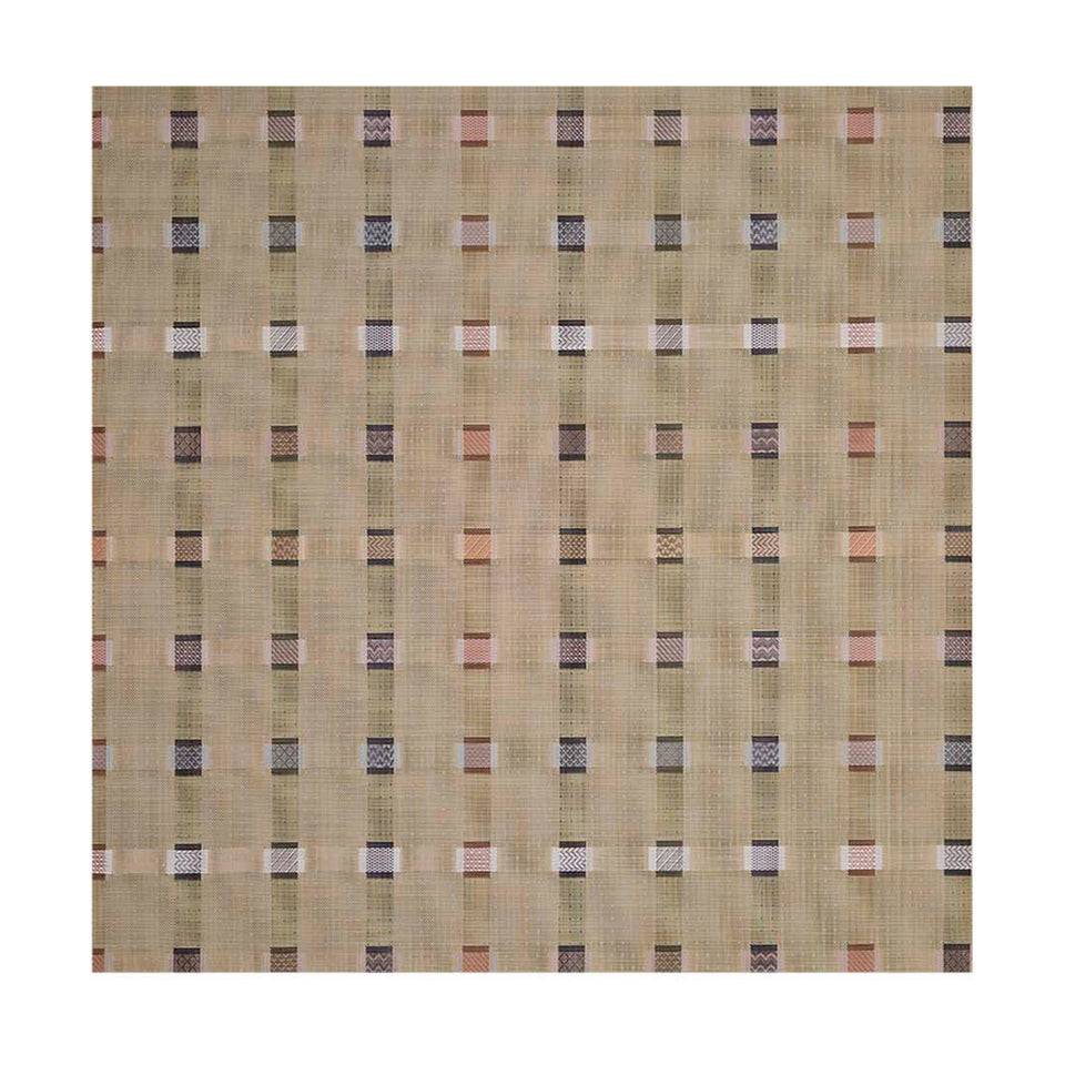 Sampler / Wheat woven floor mat by Chilewich, studio view