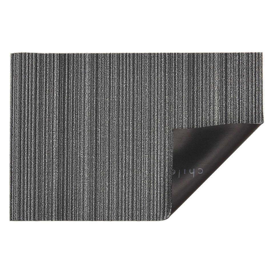 Shadow Skinny Stripe Shag Mat by Chilewich