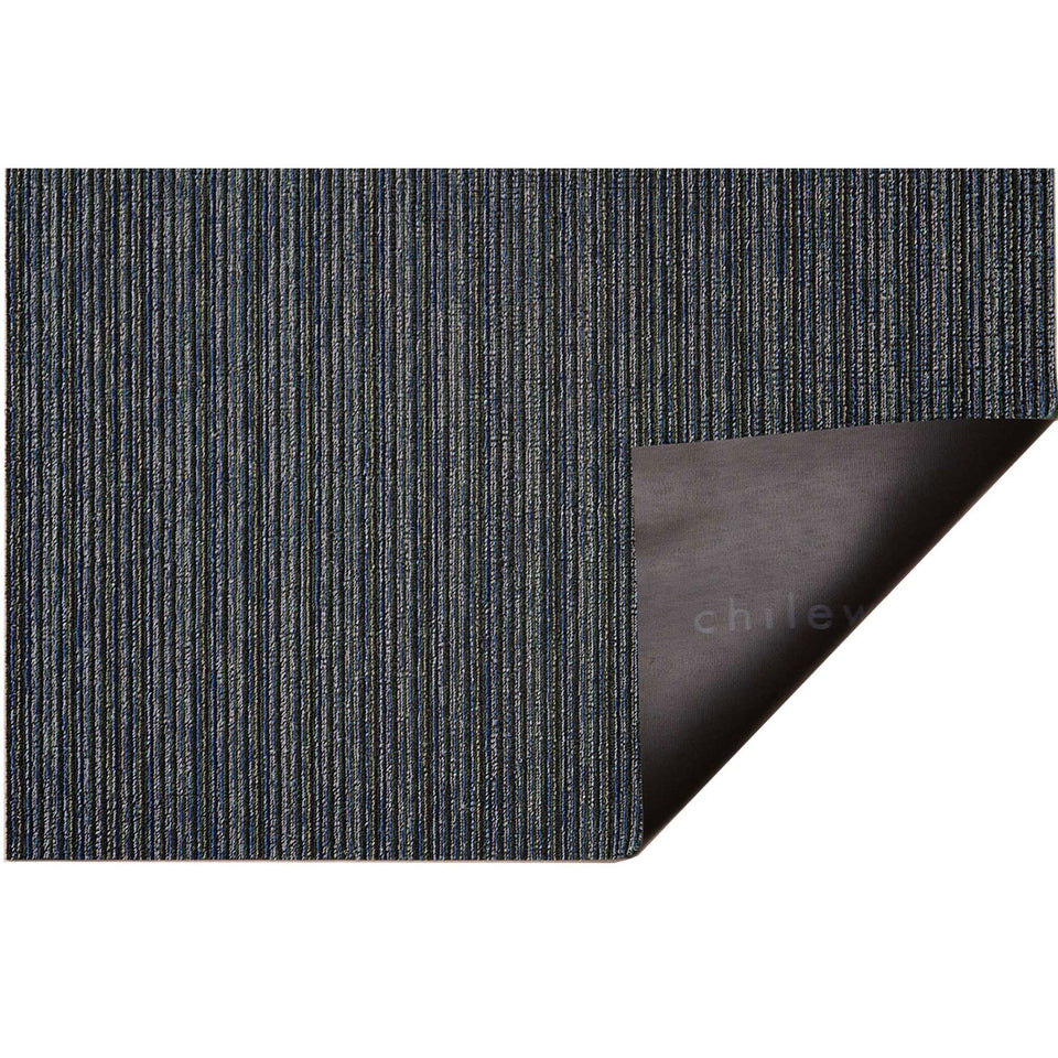 Forest Skinny Stripe Shag Mat by Chilewich