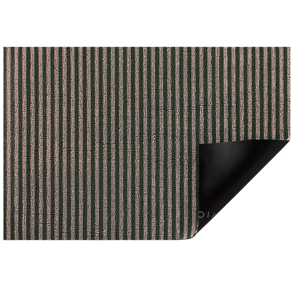 Malibu Breton Stripe Shag Mat by Chilewich