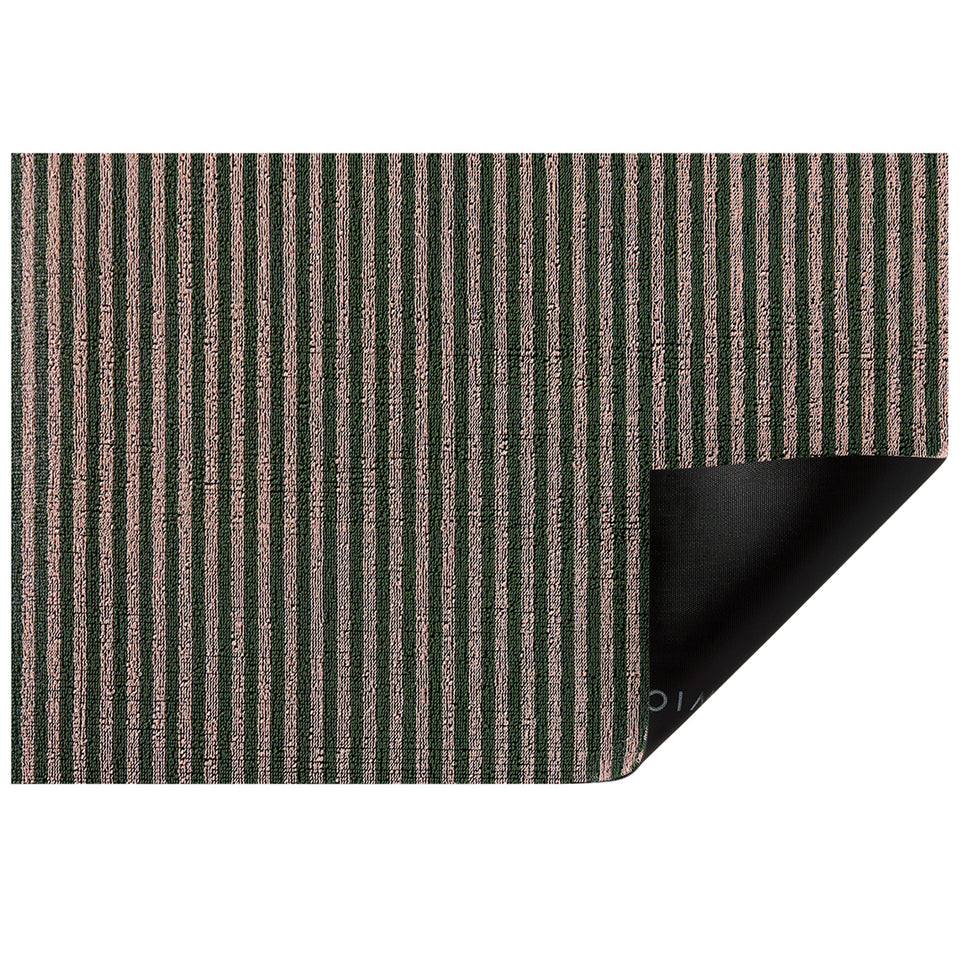 Malibu Breton Stripe Shag Mat by Chilewich