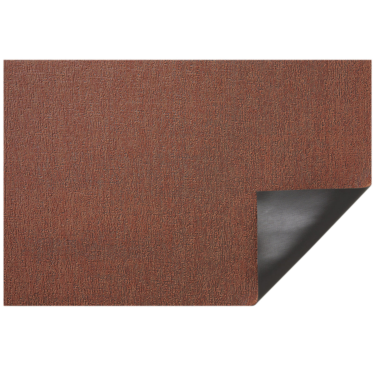 Burnt Coral Heathered Shag Mat by Chilewich