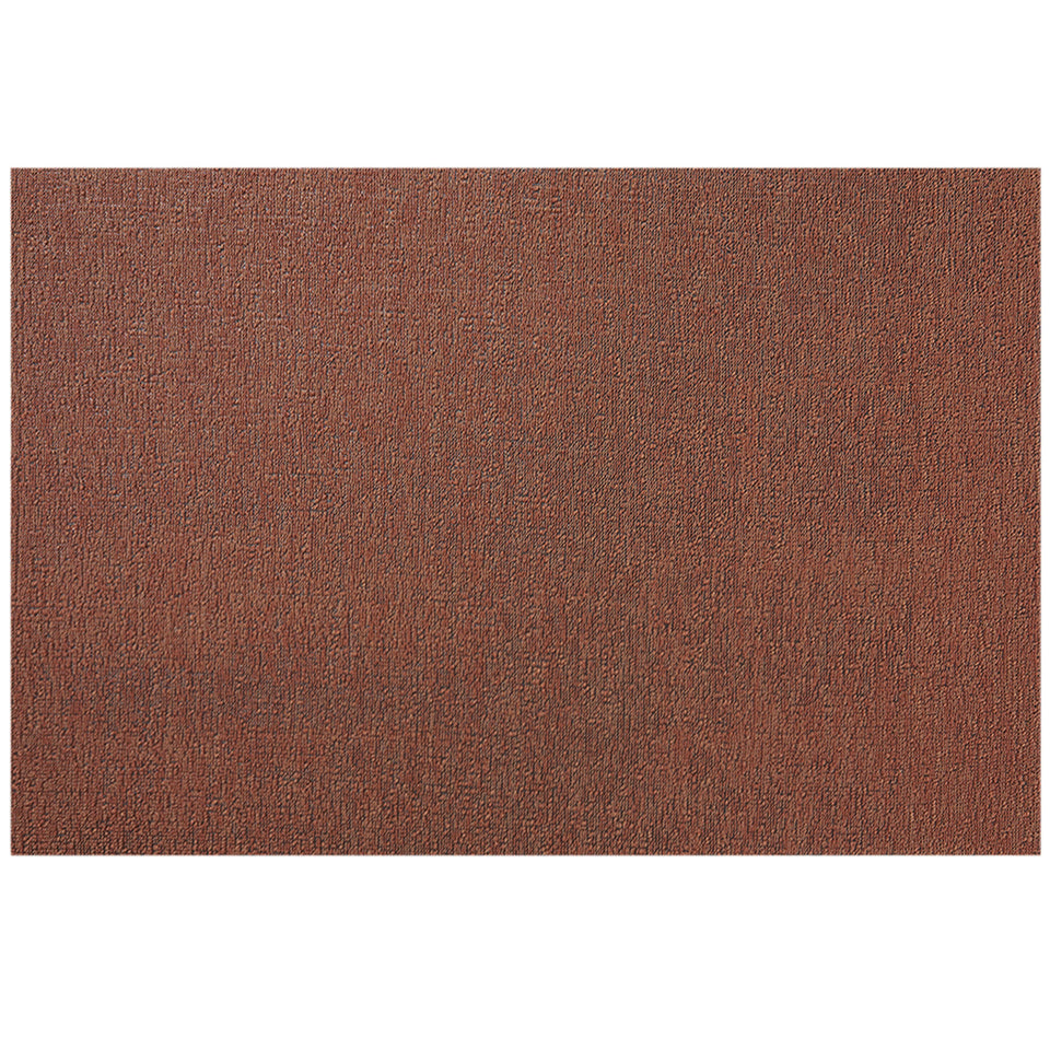 Burnt Coral Heathered Shag Mat by Chilewich