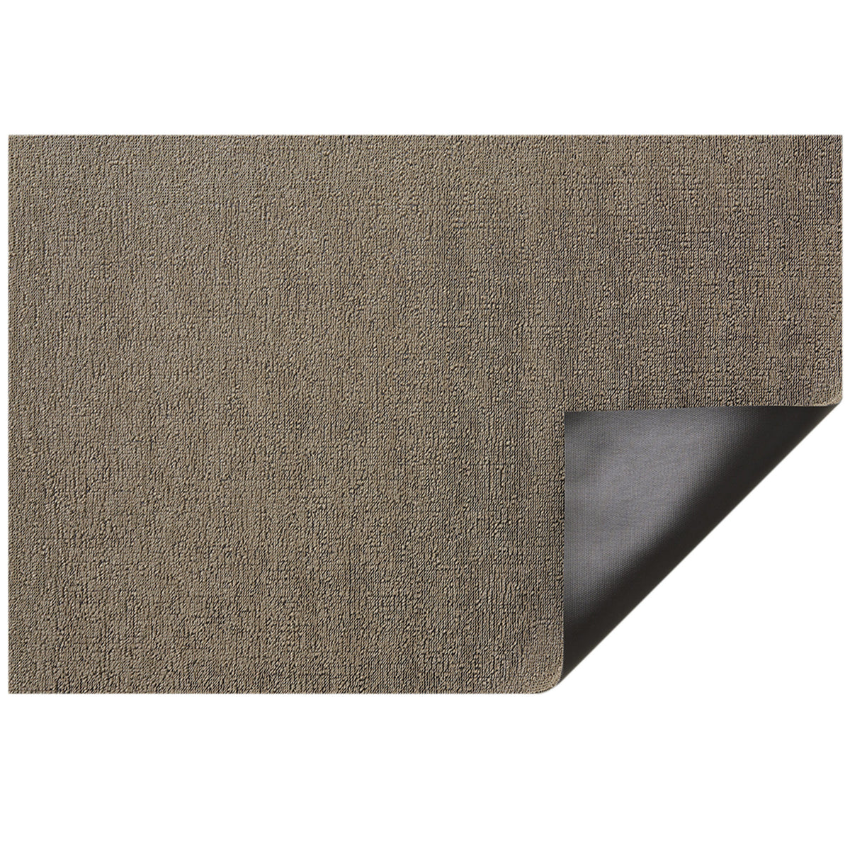 Flax Heathered Shag Mat by Chilewich
