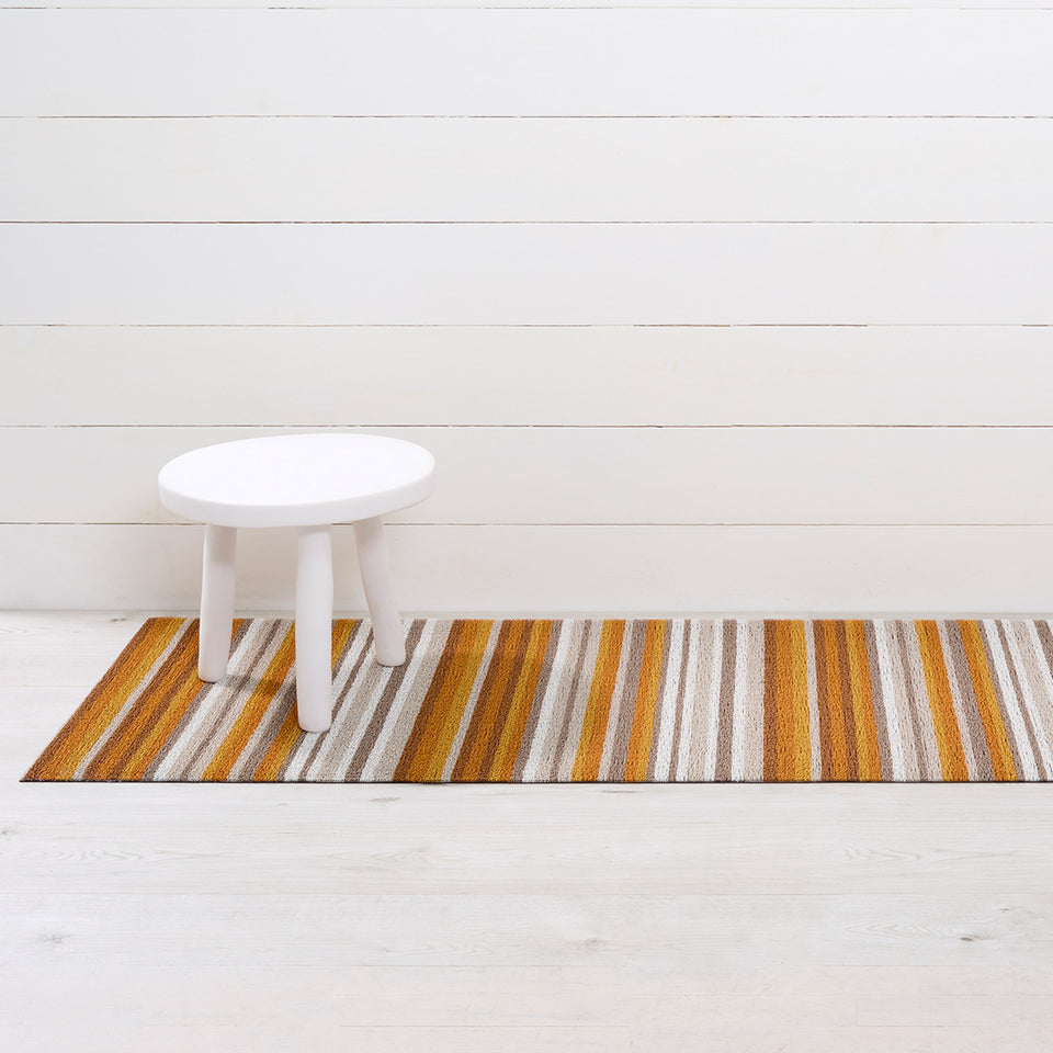 Desert Horizon Stripe Shag Mat by Chilewich