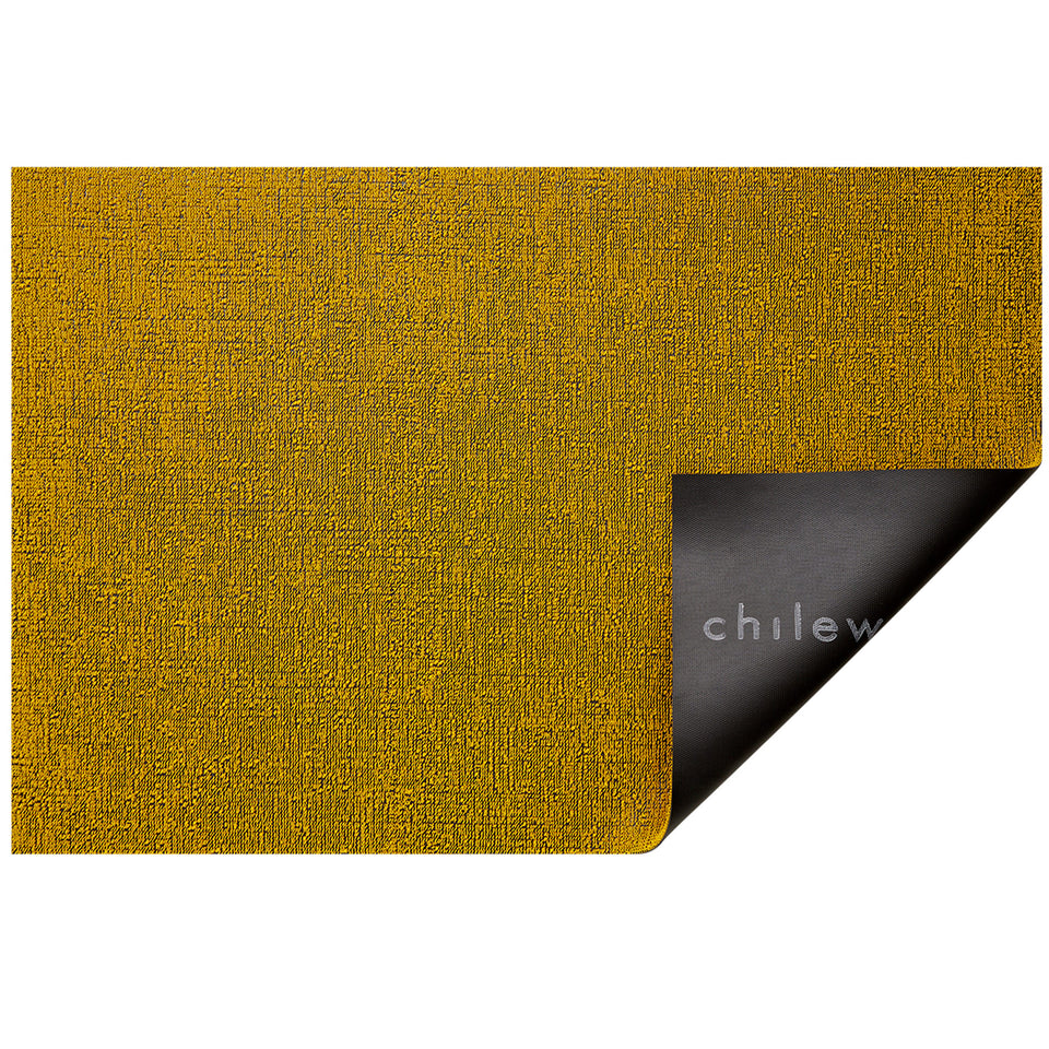 Canary Solid Shag Mat by Chilewich