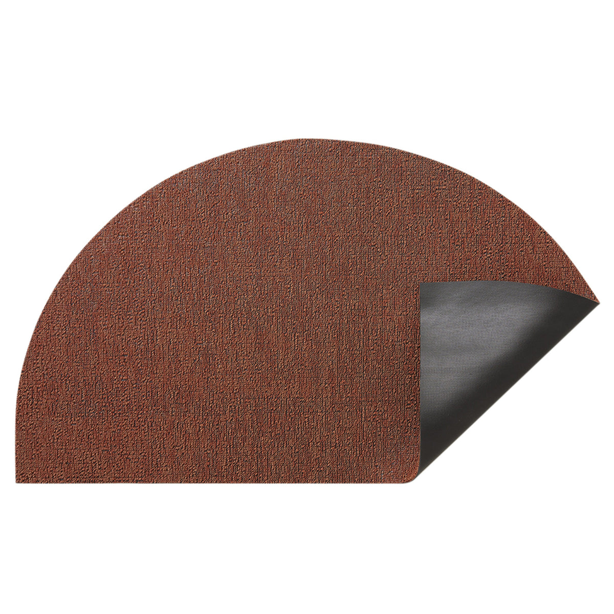 Burnt Coral Heathered Shag Mat by Chilewich
