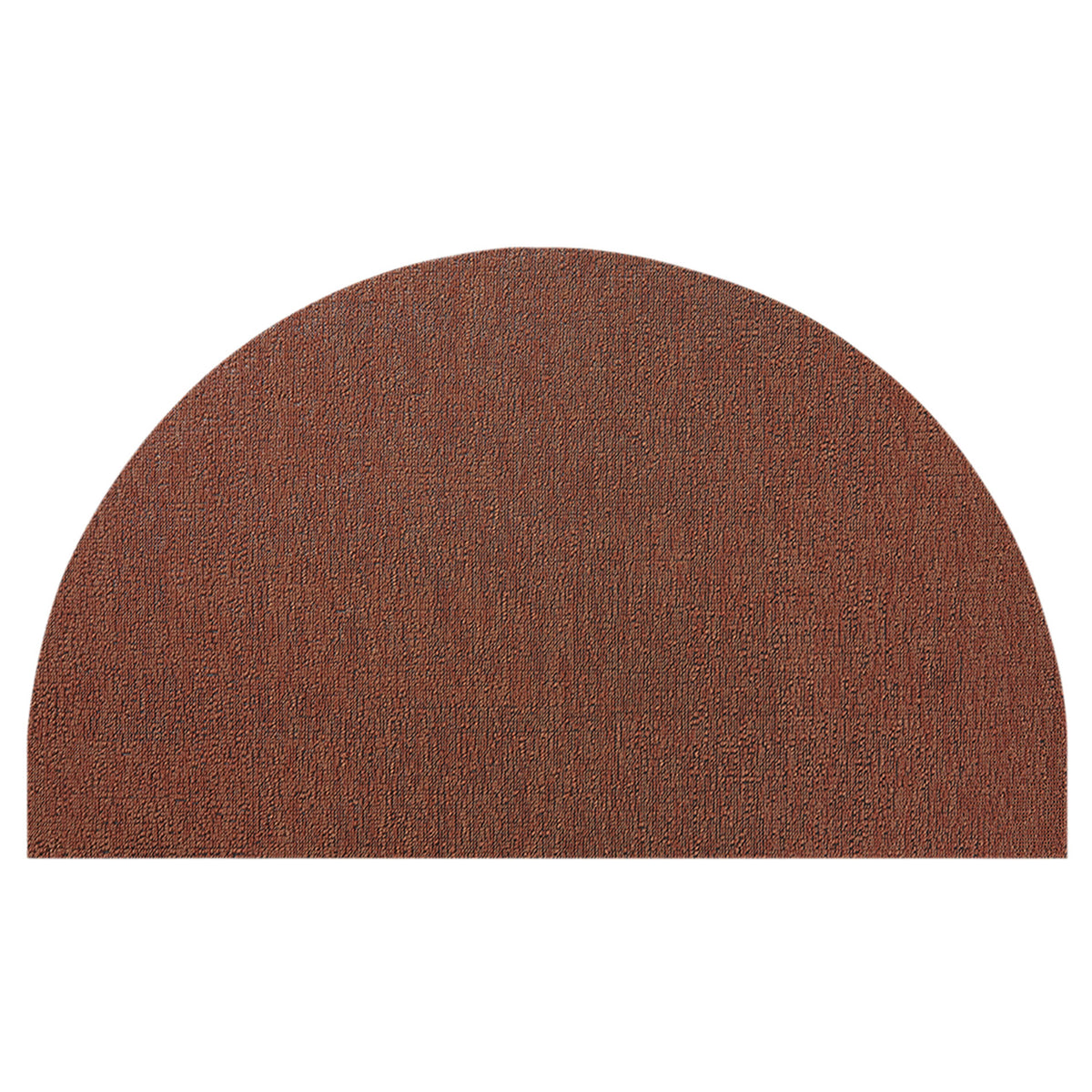 Burnt Coral Heathered Shag Mat by Chilewich