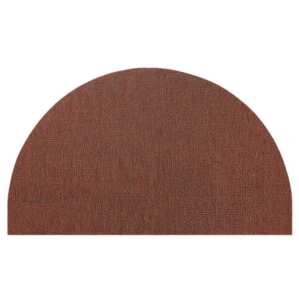 Burnt Coral Heathered Shag Mat by Chilewich
