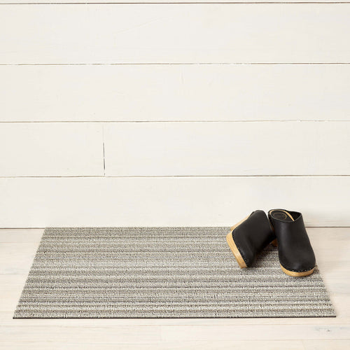 Birch Skinny Stripe Shag Mat by Chilewich — Doormat 18"x28"