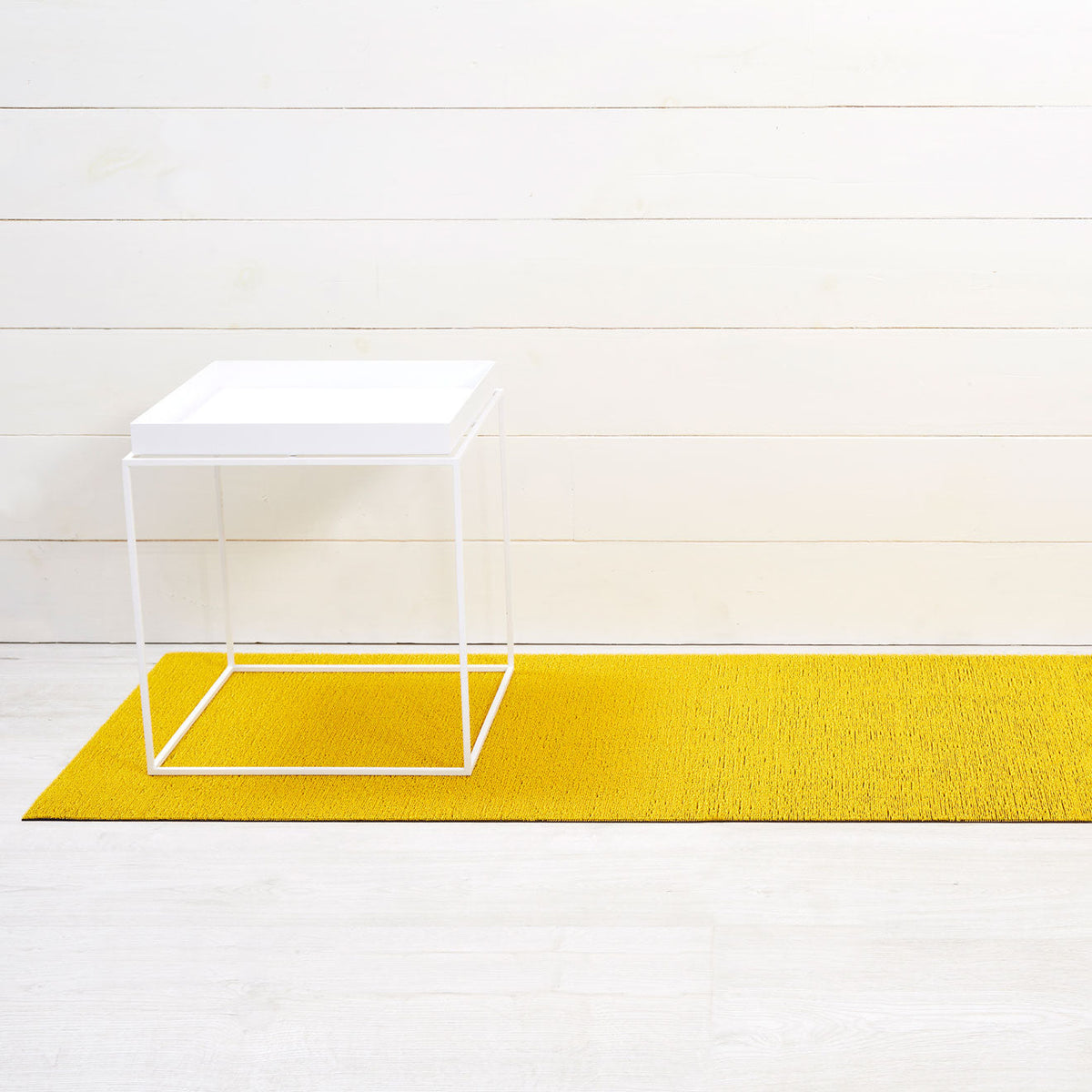 Canary Solid Shag Mat by Chilewich — Runner 24"x72"