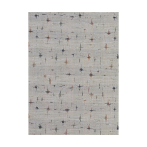 Spark / Almond woven floor mat by Chilewich, studio view