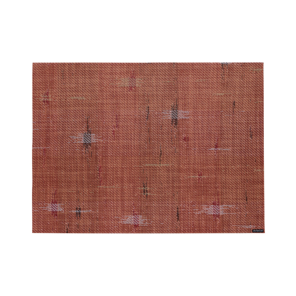 Chilewich Spark in Cider, rectangle on a white background