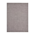 Thatch / Umber woven floor mat by Chilewich, studio view