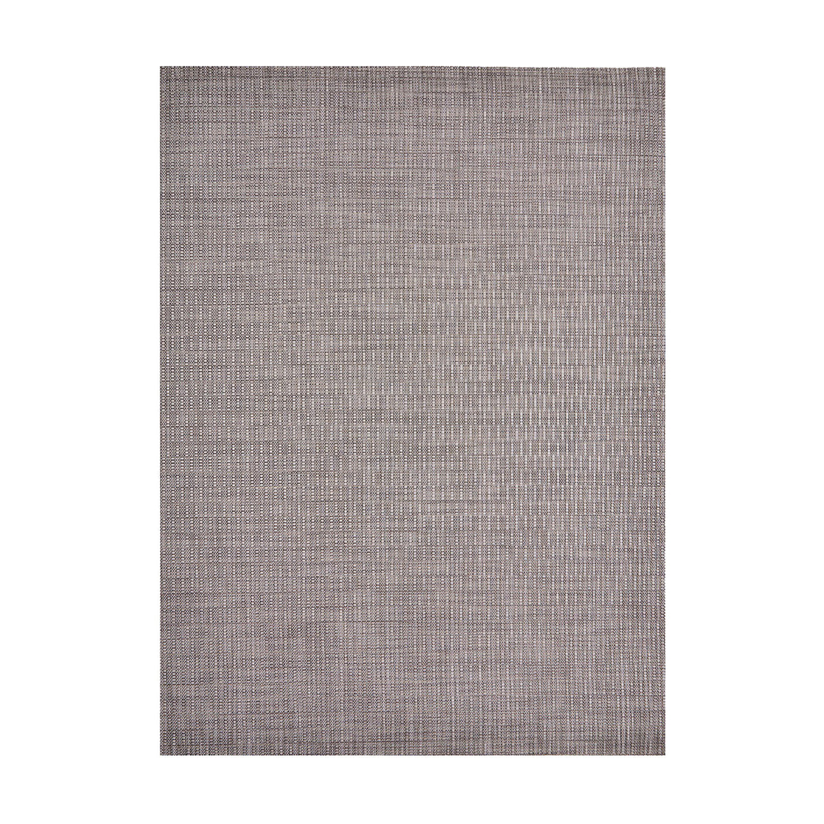 Thatch / Umber woven floor mat by Chilewich, studio view