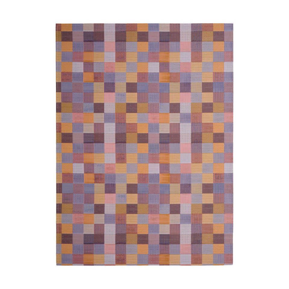 Tint / Opal woven floor mat by Chilewich, studio view