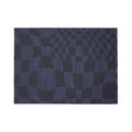 Chilewich Warp in Ocean, rectangle on a white background