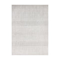 Wave / Grey woven floor mat by Chilewich, studio view