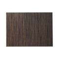 Chilewich Wave rectangle placemat in Tiger Eye, viewed from above on a white background
