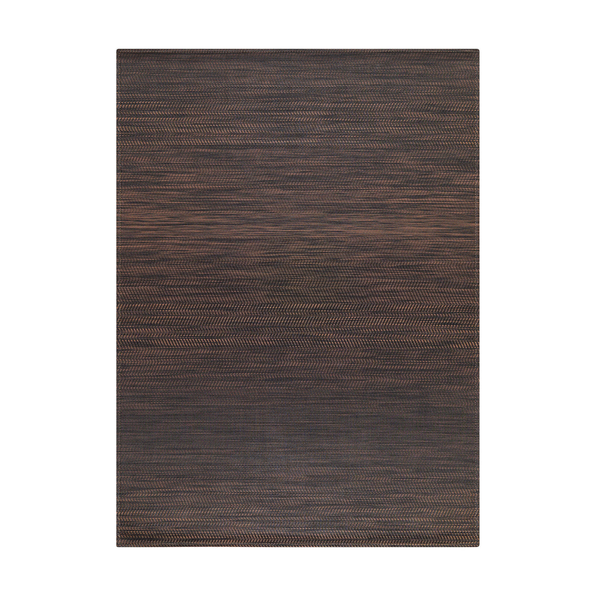 Wave / Tiger Eye woven floor mat by Chilewich, studio view