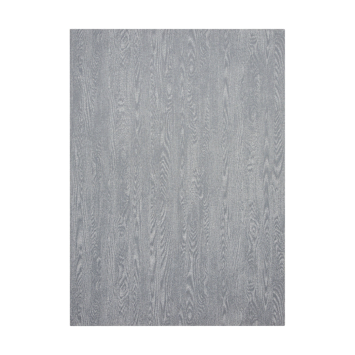 Woodgrain / Slate woven floor mat by Chilewich, studio view