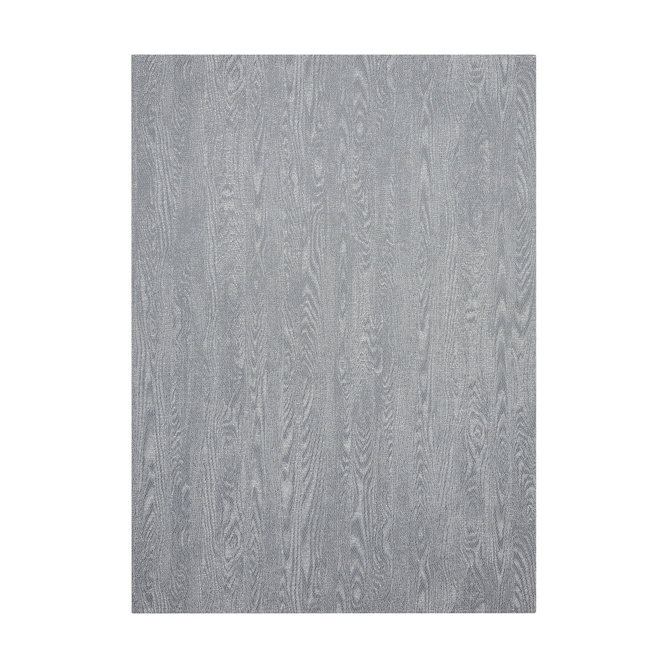 Woodgrain / Slate woven floor mat by Chilewich, studio view
